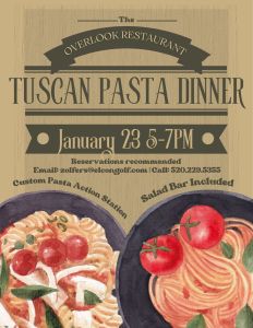 Pasta Dinner 1.23.26