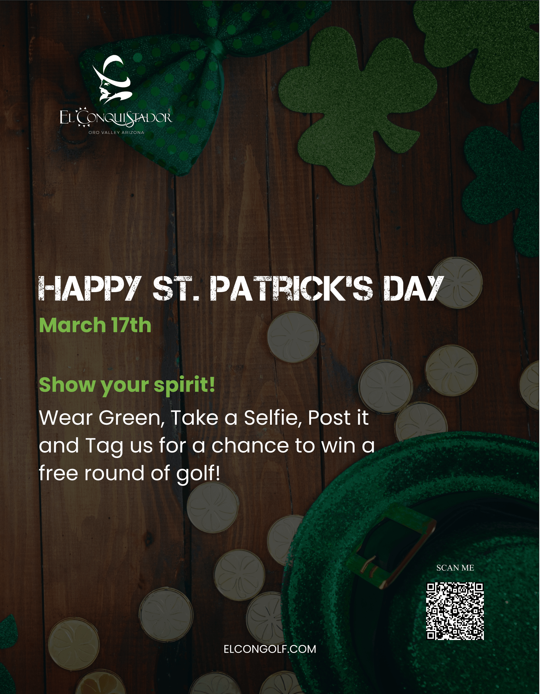 March 17th - St. Patricks Day