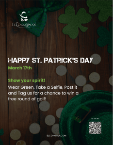 March 17th - St. Patricks Day