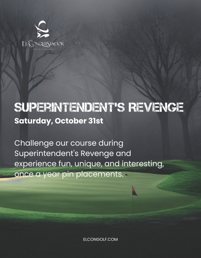October 31st - Superintendent